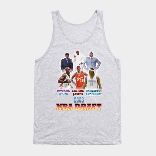 2003 NBA Draft Rap Tee Tank Top by WalkDesigns